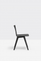 Стул деревянный PEDRALI Osaka ясень черный ясень Фото 4