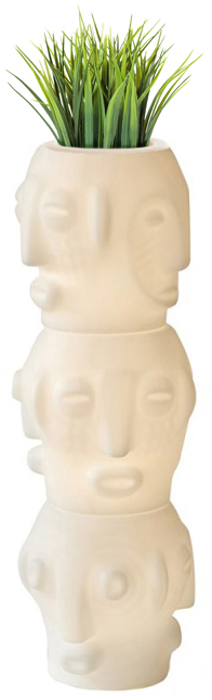 Кашпо пластиковое светящееся Threebu Totem Pot 3 Lighting