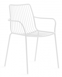 Кресло металлическое с высокой спинкой-thumbs-Фото1