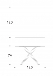 Стол обеденный металлический-thumbs-Фото3