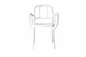 Кресло пластиковое Magis Mila полипропилен, стекловолокно белый Фото 6