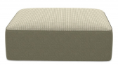 Пуф мягкий Ethimo Isola морская фанера, полипропилен дхарма 200/300, зеленый шалфей Фото 1
