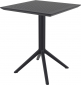 Комплект пластиковых складных столов Siesta Contract Sky Folding Table 60 Set 2 сталь, пластик черный Фото 5