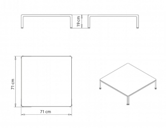 Столик журнальный металлический-thumbs-Фото3