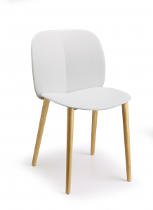 Стул пластиковый Scab Design Natural Mentha Go Green дуб, технополимер натуральный дуб, лен Фото 11