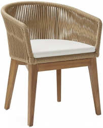 Кресло плетеное с подушкой-thumbs-Фото1