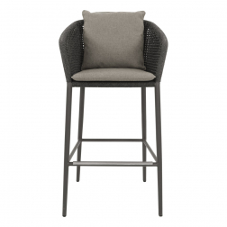 Кресло барное плетеное с подушками-thumbs-Фото4