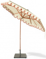 Зонт профессиональный Ø2.5 м с фигурным воланом-thumbs-Фото1