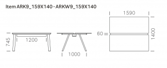 Стол ламинированный с каналом для протяжки проводов-thumbs-Фото3