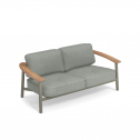 Диван двухместный с подушками EMU Twins алюминий, тик, акрил Фото 8