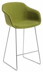 Кресло барное с обивкой-thumbs-Фото1