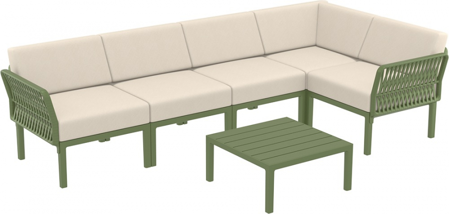 Комплект пластиковой мебели Portofino Lounge Corner