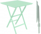 Стол пластиковый складной Siesta Contract Helen Folding Table 60 пластик опаловый зеленый Фото 1