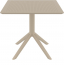 Стол пластиковый Sky Table 80