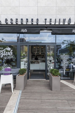 Milk Bar Cserpes Tejivo, Будапешт