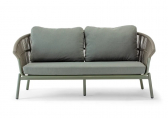 Комплект мягкой мебели Grattoni Tropea алюминий, роуп, олефин зеленый Фото 4