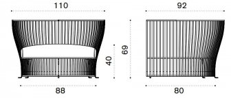 Кресло металлическое с подушками-thumbs-Фото3