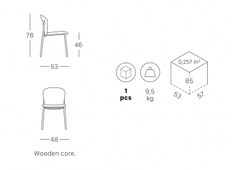 Стул с обивкой-thumbs-Фото3