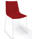 Стул на металлокаркасе с обивкой Gaber Colorfive Wrap ST металл, технополимер, экокожа Фото 9