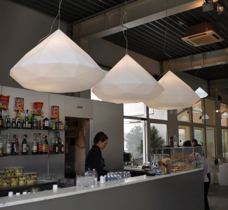 Светильник пластиковый подвесной SLIDE Bijoux Lighting полиэтилен Фото 6