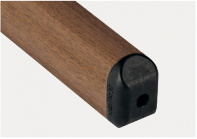 Зонт профессиональный 3х4 м Scolaro Galileo Wood алюминий, акрил имитация ироко, слоновая кость Фото 7
