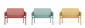 Диван пластиковый Nardi Net Bench стеклопластик коралловый Фото 8