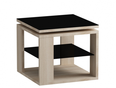 Стол журнальный IM-Design Leset ЛДСП, стекло Фото 1