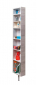 Поворотный зеркальный шкаф Shelf.On Зум Шелф Эко ЛДСП беленый дуб Фото 2