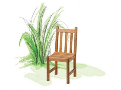 Стул деревянный Amici Atos Classic Chair S 45 ироко Фото 1