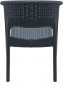 Столик плетеный для шезлонга Siesta Contract GT 1009 стеклопластик антрацит Фото 19