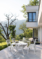 Стол металлический обеденный Garden Relax Ivrea алюминий белый Фото 3