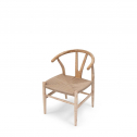 Кресло деревянное плетеное Sancrea Nice ясень, роуп Фото 7