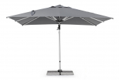 Зонт садовый 3х3 м Garden Relax Ines алюминий, полиэстер серебристый, темно-серый Фото 4