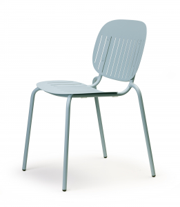 Стул металлический Scab Design Si-Si Barcode сталь голубой Фото 5