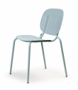 Стул металлический Scab Design Si-Si Barcode сталь голубой Фото 5