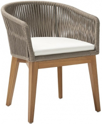 Кресло плетеное с подушкой-thumbs-Фото1