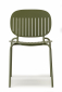 Стул металлический Scab Design Si-Si Barcode сталь оливковый Фото 4