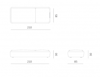 Шезлонг-лежак плетеный с матрасом-thumbs-Фото3