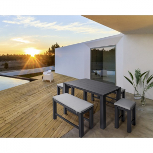 Комплект мебели Garden Relax West алюминий/полиэстр антрацит Фото 4