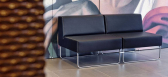 Софа модульная PEDRALI Host Lounge сталь, полиэтилен черный Фото 4