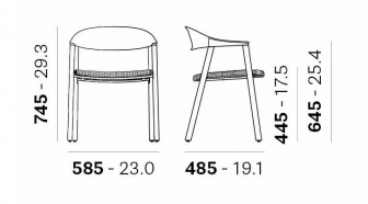 Кресло деревянное плетеное-thumbs-Фото3