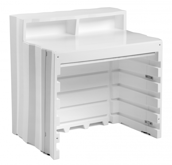 Стойка пластиковая барная Frozen Desk Large