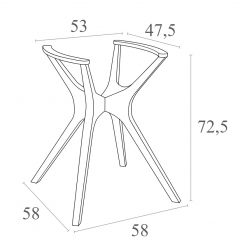 Подстолье пластиковое плетеное-thumbs-Фото3