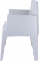 Кресло пластиковое Siesta Contract Box полипропилен серебристый Фото 11