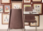 Стул с обивкой Scab Design Mannequin Pop 4 legs сталь, технополимер, ткань хром, коричневый Фото 5