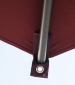 Зонт профессиональный Ø3.5 м Scolaro Napoli Standard алюминий, акрил антрацит, серо-коричневый Фото 5
