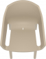 Кресло пластиковое Siesta Contract Dora стеклопластик, полипропилен бежевый Фото 8