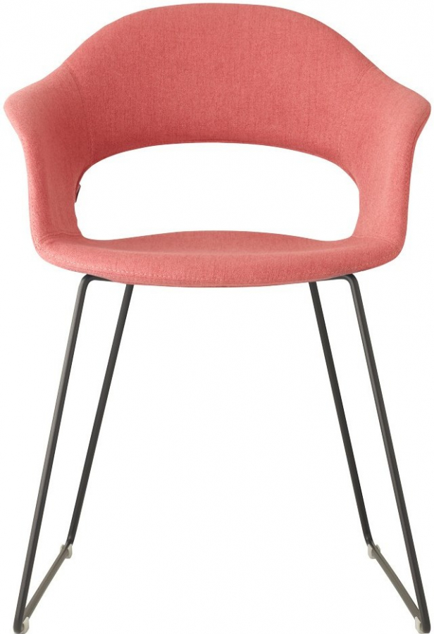 Кресло с обивкой Lady B Pop sledge frame