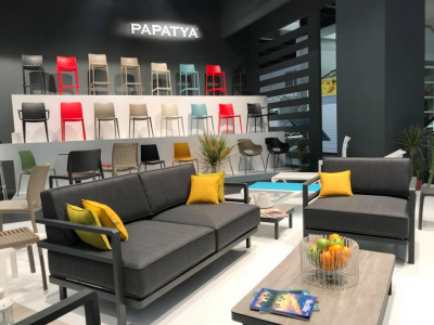 Кресло металлическое PAPATYA Loca Sofa LS 01 сталь, ткань Фото 11