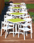 Кресло пластиковое Resol Peach armchair стеклопластик белый Фото 6